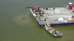 Dock for recovery on Priest Lake