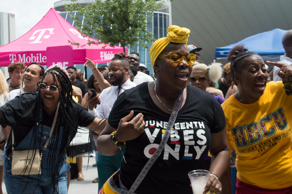 People Came From Around The Country To Celebrate Juneteenth At ...