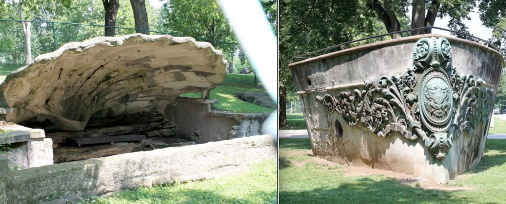 Centennial Park concrete sculptures