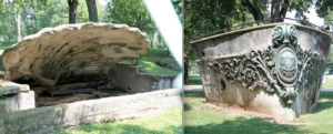 Centennial Park concrete sculptures