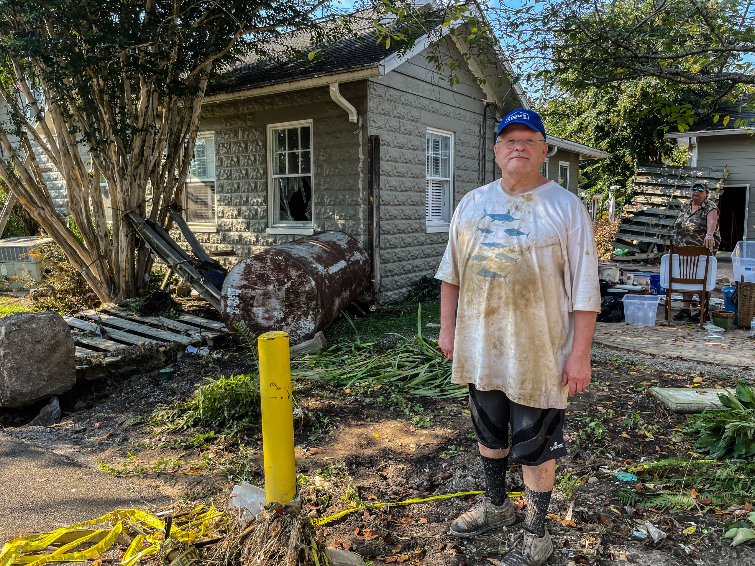 On One Street In Waverly, Residents Take Stock Of The Loss WPLN News