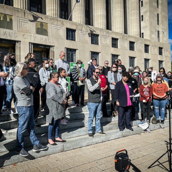 Homeless advocates Metro courthouse