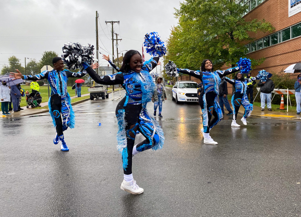 It rained on their parade, but Tennessee State University fans still