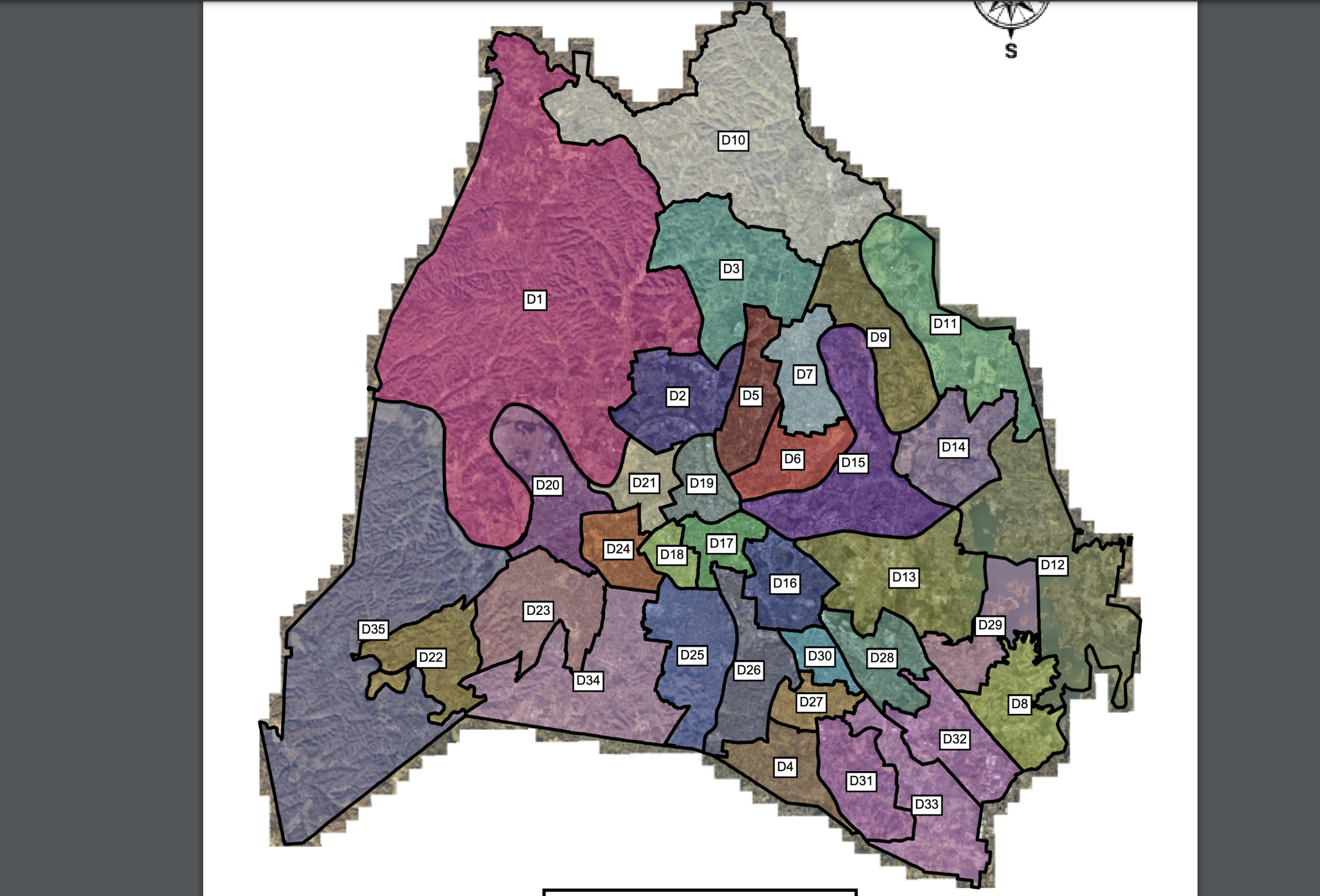 Metro Council District Map Few Big Shifts In District Lines After Metro Council Approves New Election Maps Wpln News