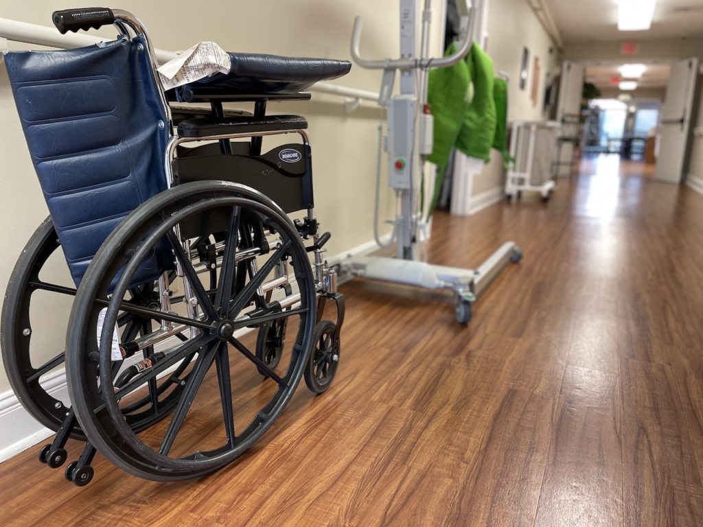 nursing home hallway