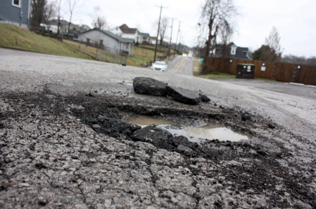 Nashville pothole