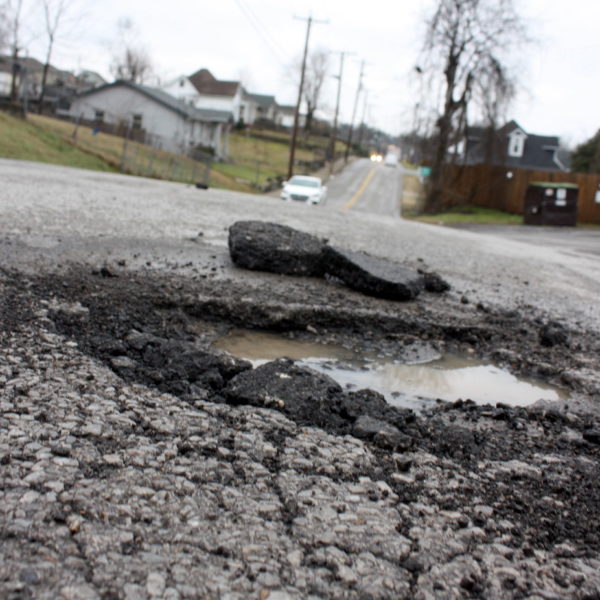 Nashville pothole