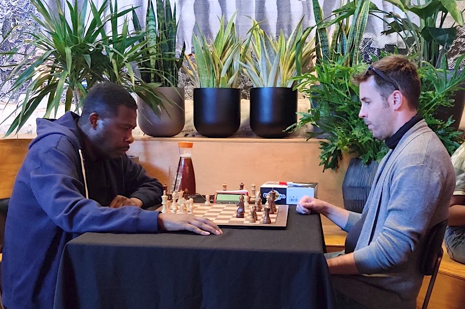 Play chess with GZA of Wu-Tang Clan at Dunedin Brewery