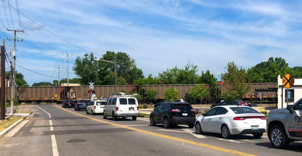 blocked crossing Nashville