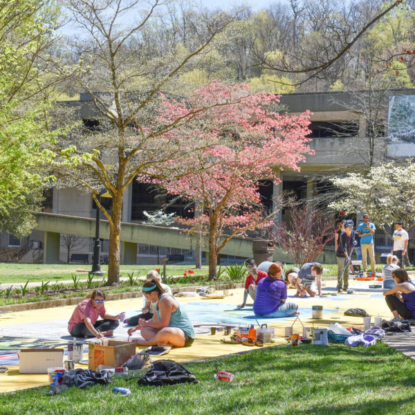 ETSU Pride Chalk Walk