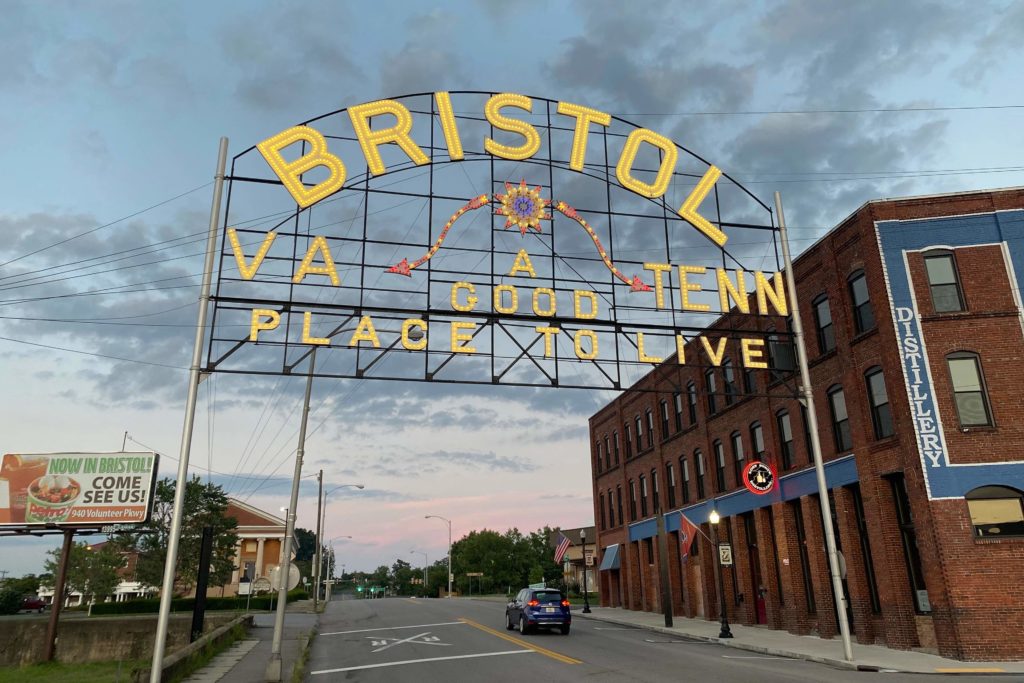 Bristol stateline