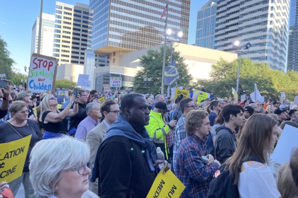 anti trans care rally