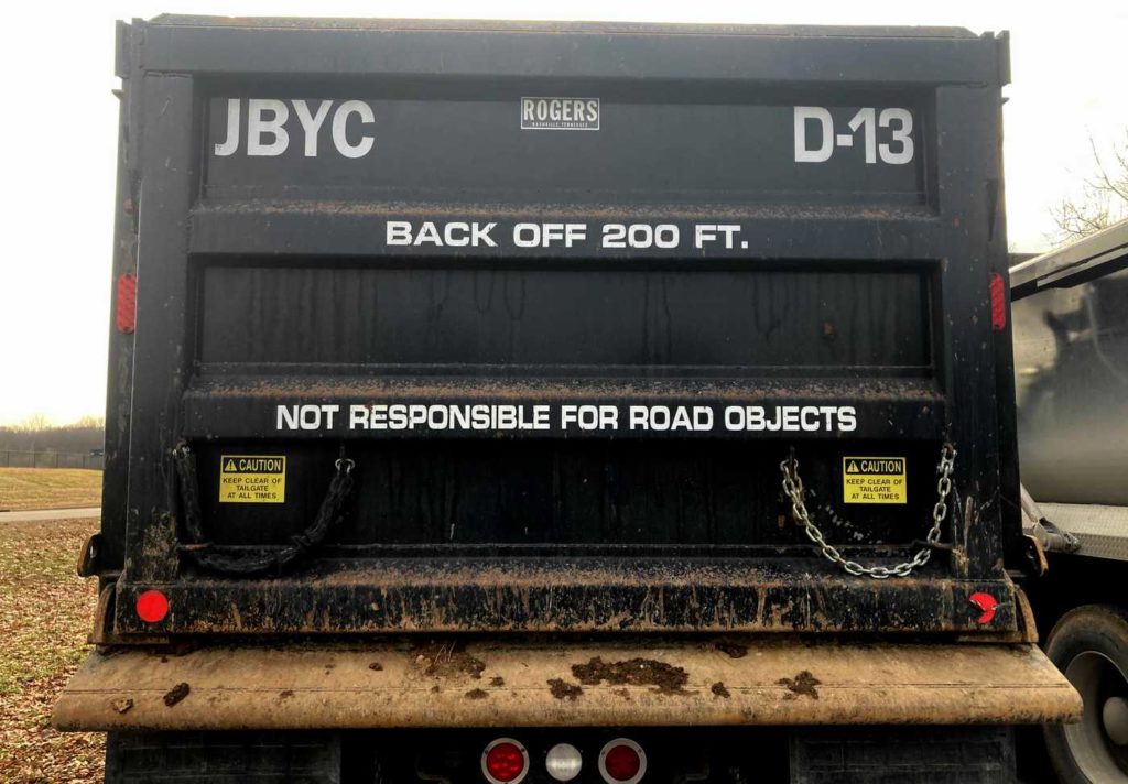 Curious Nashville Stay back 100 feet? Here’s the truth about dump