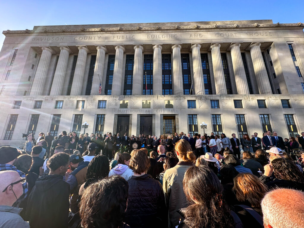 Nashville gathers to honor those killed in the Covenant School shooting ...