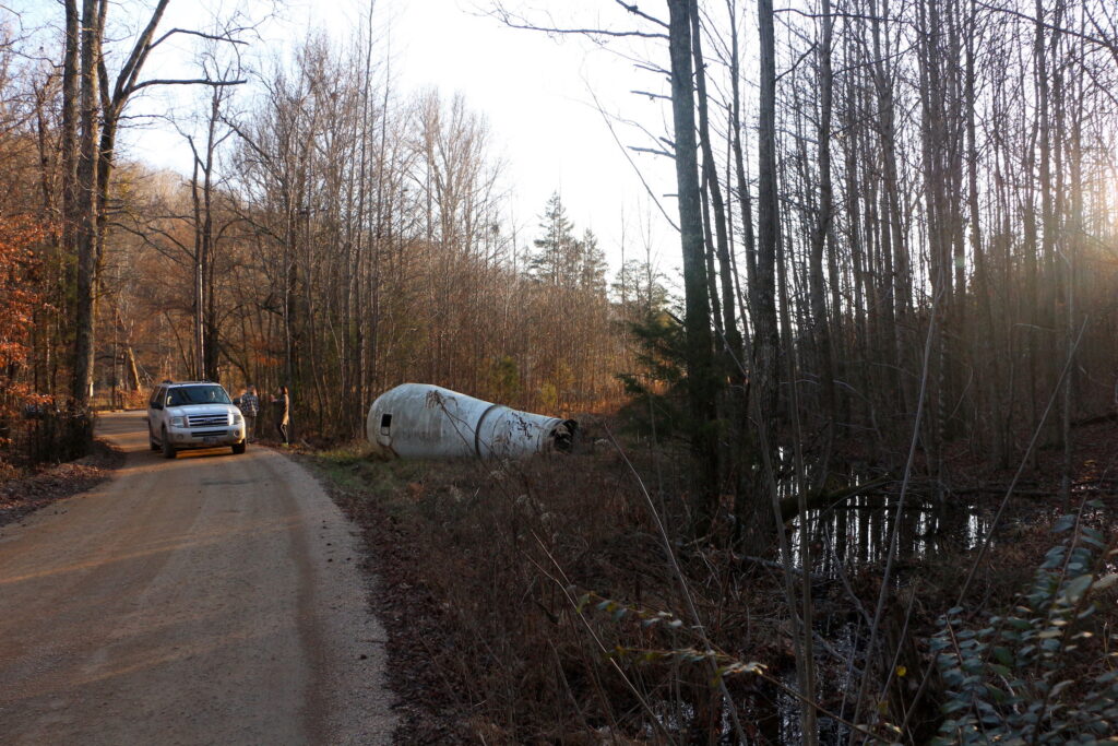 space capsule Coble Hickman County