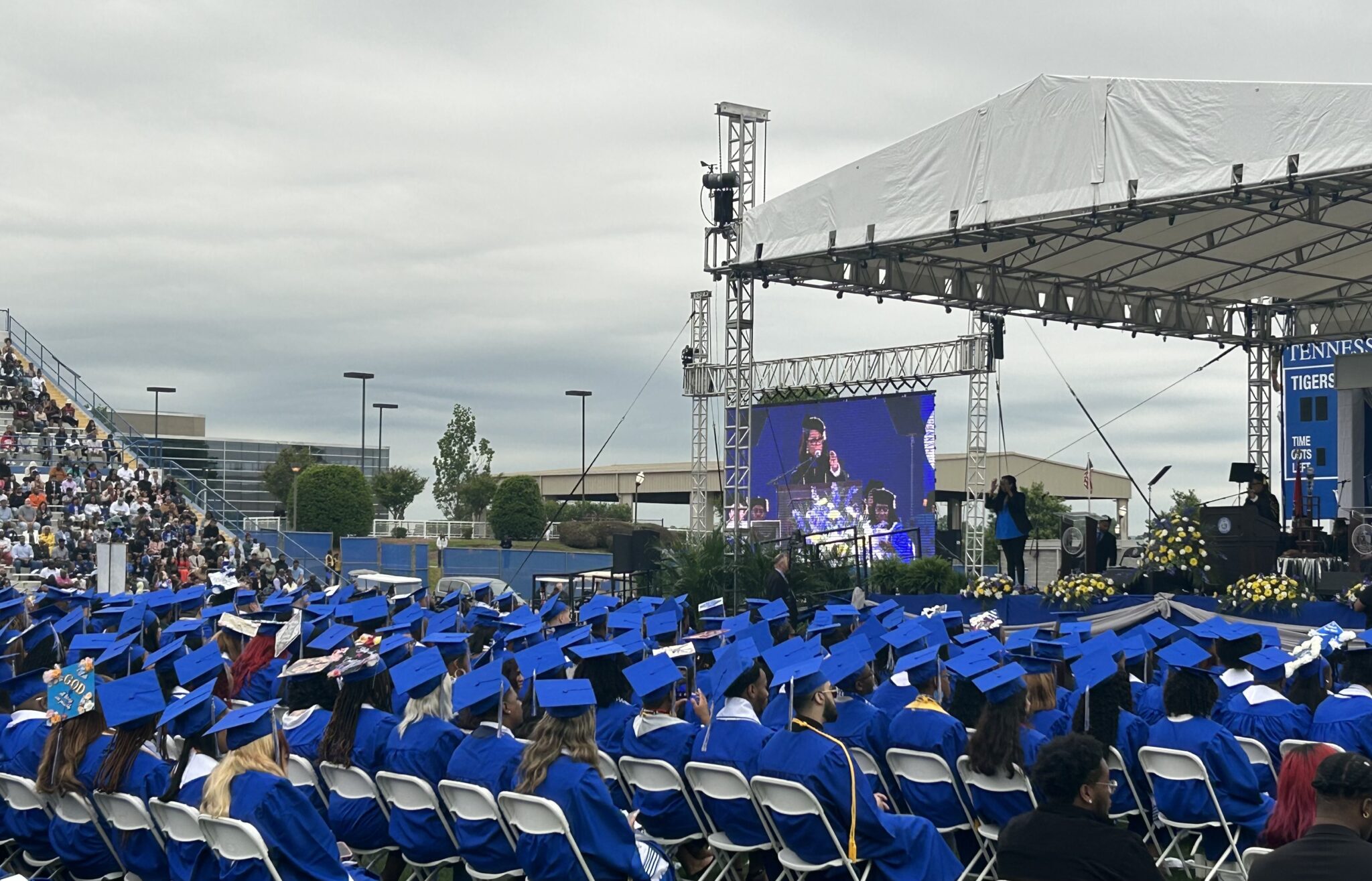 Oprah Winfrey tells Tennessee State University graduates to fight