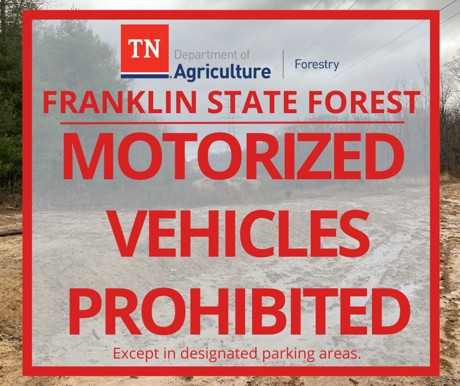 Forestry sign / forest roads with the vehicle!