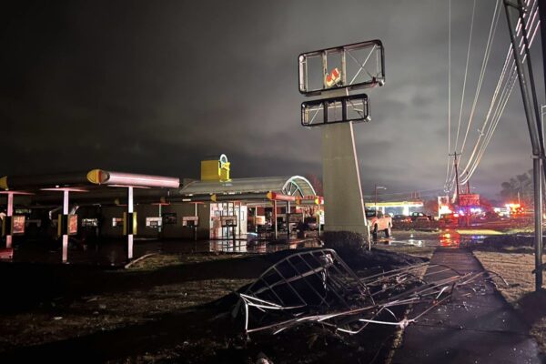 Hendersonville, Tennessee storm damage