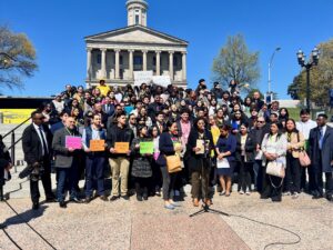 The Tennessee Immigrant & Refugee Rights Coalition held a press conference to highlight bills sponsored by members of the 113th General Assembly they are opposed.