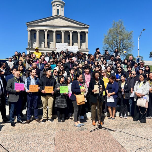 The Tennessee Immigrant & Refugee Rights Coalition held a press conference to highlight bills sponsored by members of the 113th General Assembly they are opposed.