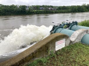 Cumberland River stormwater flow