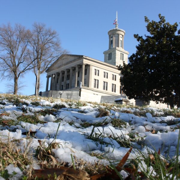 snow melt Tennessee capitol