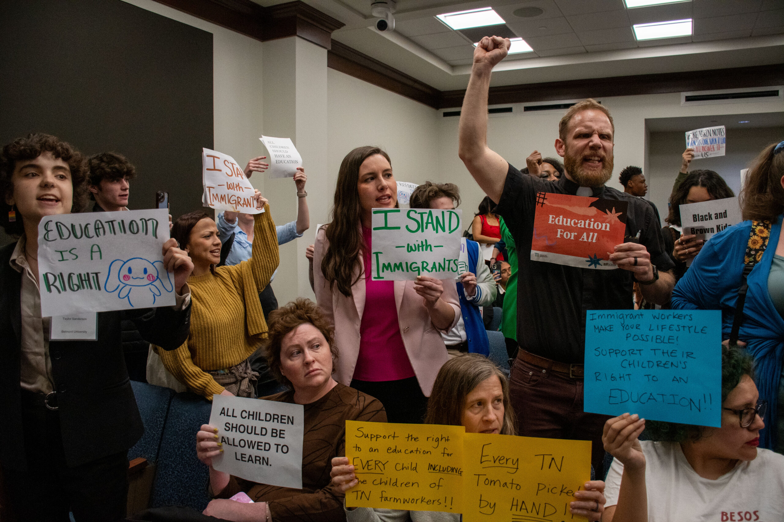Tennessee advances a challenge to education rights for immigrant students, despite mounting opposition