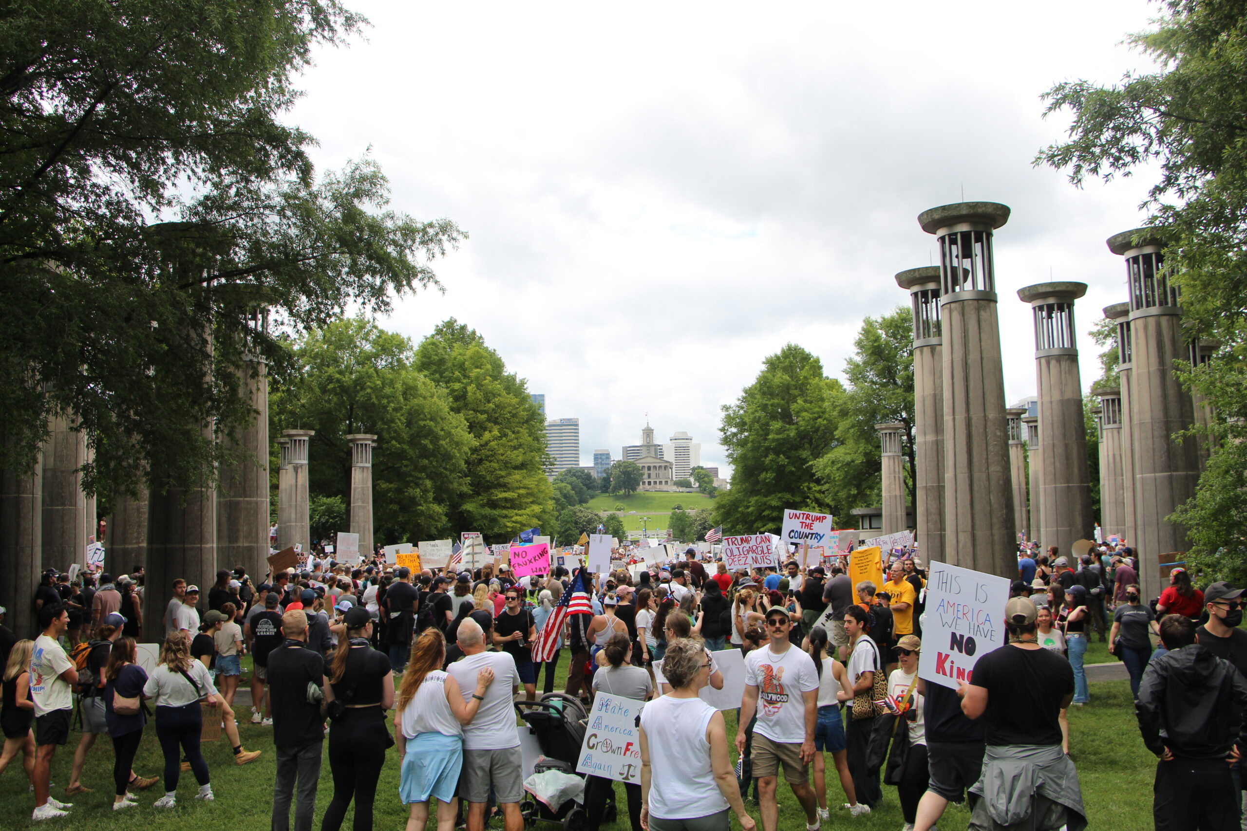 Nashville ‘No Kings’ protest draws thousands