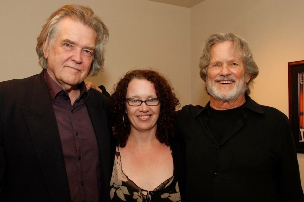 Guy Clark, Tamara Saviano and Kris Kristofferson
