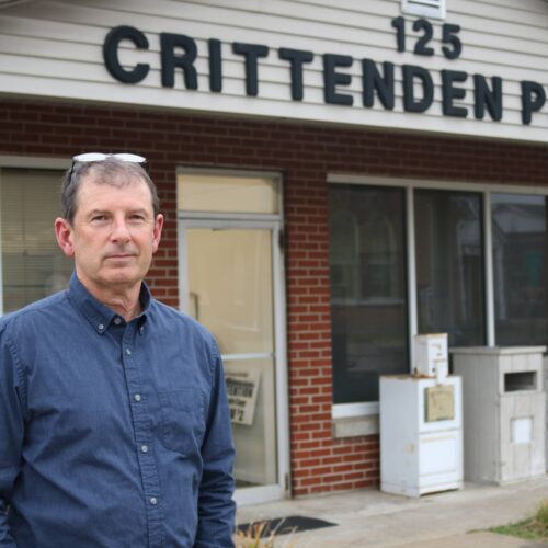 Chris Evans is the publisher and editor of the Crittenden Press. He’s been with the paper for about three decades. Evans started using AI at his publication after a training seminar with the Associated Press.