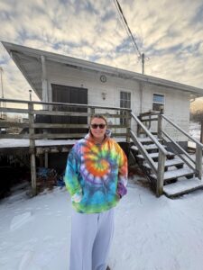 Ashley Lloyd experienced her first-ever frost quake on Monday, Jan. 26, 2026 at her home in rural Warren County.