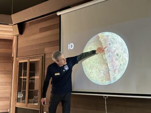 Dan Price presenting the Jupiter, King of Planets program at Bernheim Forest and Arboretum
