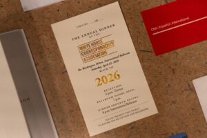 Gail Fanning was one of 30 students selected to attend the White House Correspondents’ Association’s annual dinner held in Washington, D.C.