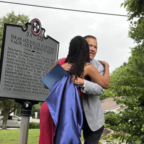 Hiram Overton historical marker