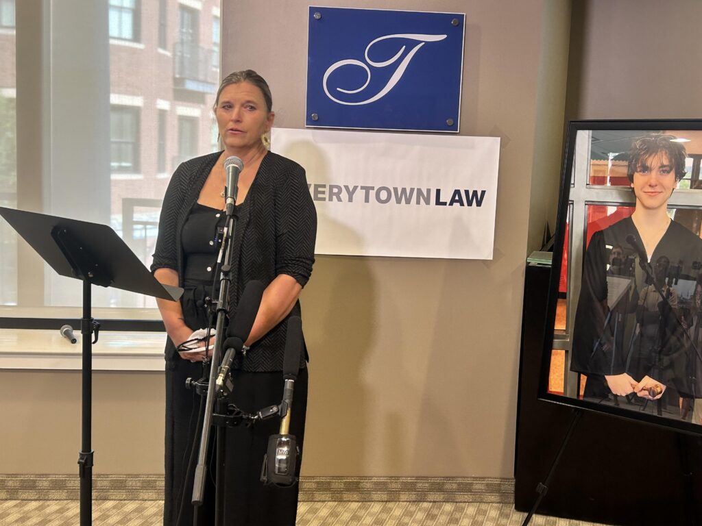 Laura Herp sued the online gun sellers who shipped a handgun to her 18-year-old son while he was in a mental health crisis.