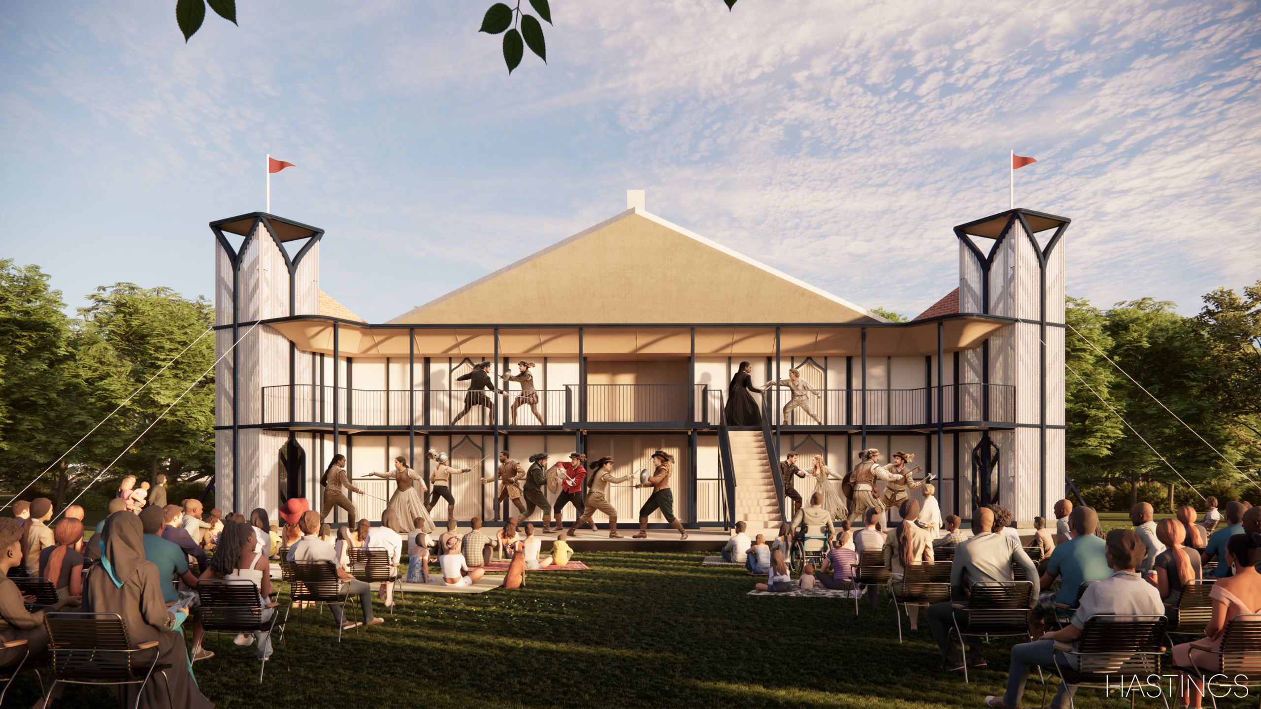 Nashville Shakespeare Fest seeks to build Elizabethan style playhouse in Centennial Park