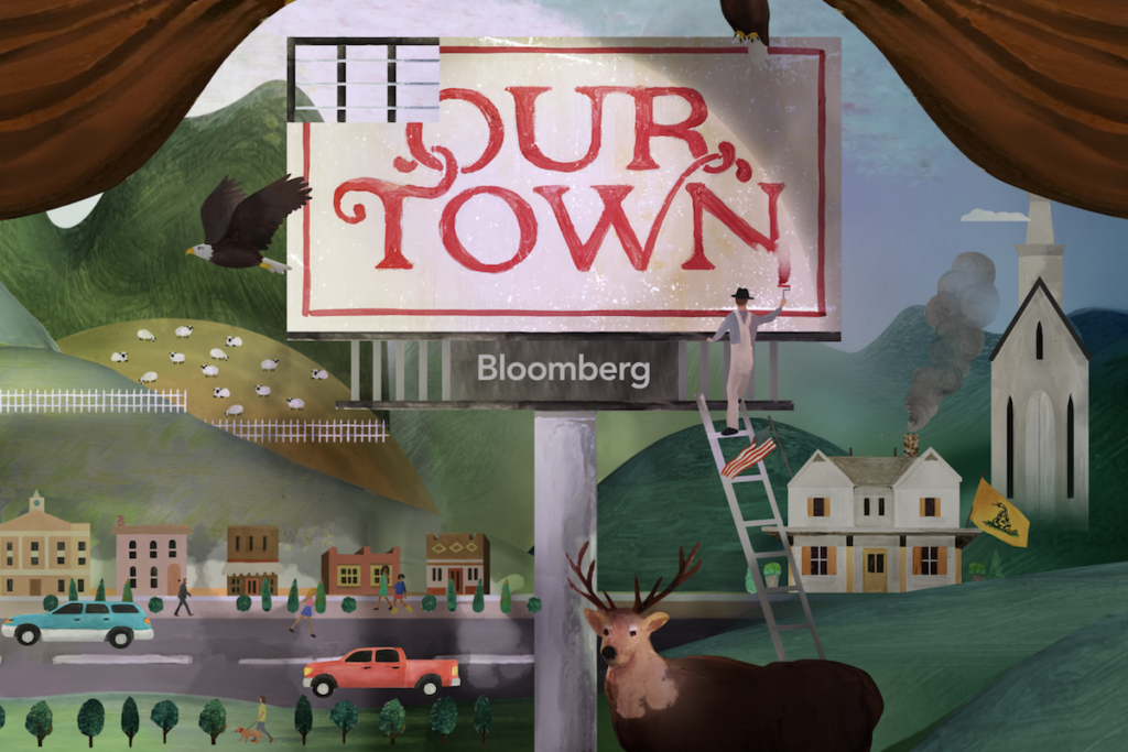 Our Town graphic from Bloomberg