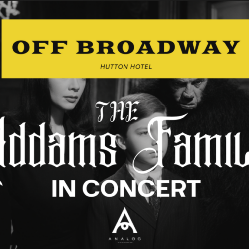 The Addams Family In Concert Poster (1)