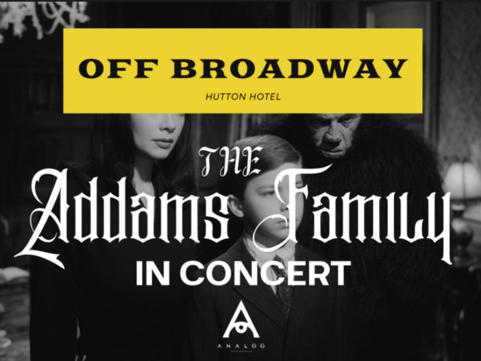 The Addams Family In Concert Poster (1)
