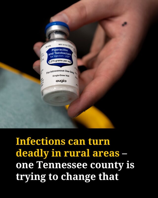 A rural Tennessee Emergency Medical Services team is taking action to fight infections. It is something that ambulance teams have not done before. And it could save lives across America.

Untreated infections are still one of the leading causes of hospitalization in the U.S. If people with infections go without antibiotics, they can enter sepsis – a severe, life-threatening condition that disproportionately affects people in rural areas who don’t have easy access to hospitals or clinics. Rural hospital closures spurned by cuts to Medicaid are making it worse.

But one emergency medical service agency in Tennessee might have an answer. Hawkins County EMS is giving paramedics and EMTs the training and antibiotics they need to identify and treat sepsis in patients before they even reach the emergency room.

This is a departure from the way people have historically been treated on ambulances. For decades, paramedics and EMTs were trained to treat symptoms and stabilize patients all while getting them to a hospital as quickly as possible. But in rural areas, ambulance rides average 30-45 minutes. By the time they reach a hospital, it could be too late.

Now, Hawkins County EMS is improving outcomes for patients in rural Tennessee, say local medical providers.

Tap link in bio for more info, and follow along for more stories from our Healthcare Hollow series.

Photos: Pierce Gentry / WPLN News