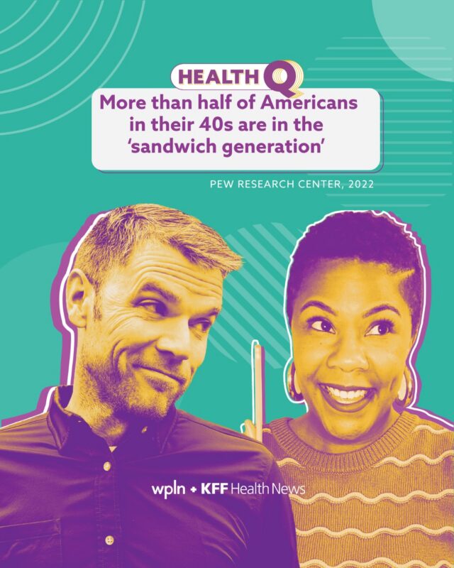 f you’re simultaneously taking care of children and aging parents, we want to hear from you — because you’re in good company. 

HealthQ co-host Cara Anthony had a sandwich generation moment when she found herself balancing work, taking her mom to the doctor, and looking out for her daughter who was home sick from school. For others, it’s when they started packing pillboxes for Dad or fielding medical questions from Mom — or when their families had to adjust to their parents moving in.

Share your experience in the comments or as a DM for an upcoming show from HealthQ, a collaboration between Nashville Public Radio and KFF Health News. It is designed to boost your healthcare know-how.

Tap link in the bio for more and follow along for more from HealthQ.