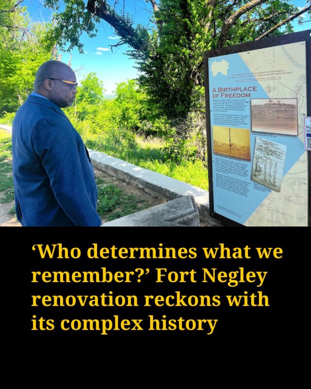 Despite efforts from the current administration in the White House, Fort Negley in Nashville is getting a historical reckoning and a renovation.

It’s a project that some have been seeking for years. Metro is working to update the fort with a more accurate presentation of its story — which is complicated. It’s a Civil War fort built by the Union using forced Black labor. 

WPLN’s Cynthia Abrams reports the renovation comes at a time when such efforts are being discouraged by the White House. 

Dr. Learotha Williams from TSU said: “People were talking about putting a Kroger here, then tennis courts. All kind of bad ideas. ... But we are here and it's a testament to council people and the mayors and the community who decided to say, “OK, this is a place that we are going to protect.’ ”

Follow along for more and tap link in bio for our stories. 

Photos: Cynthia Abrams / WPLN