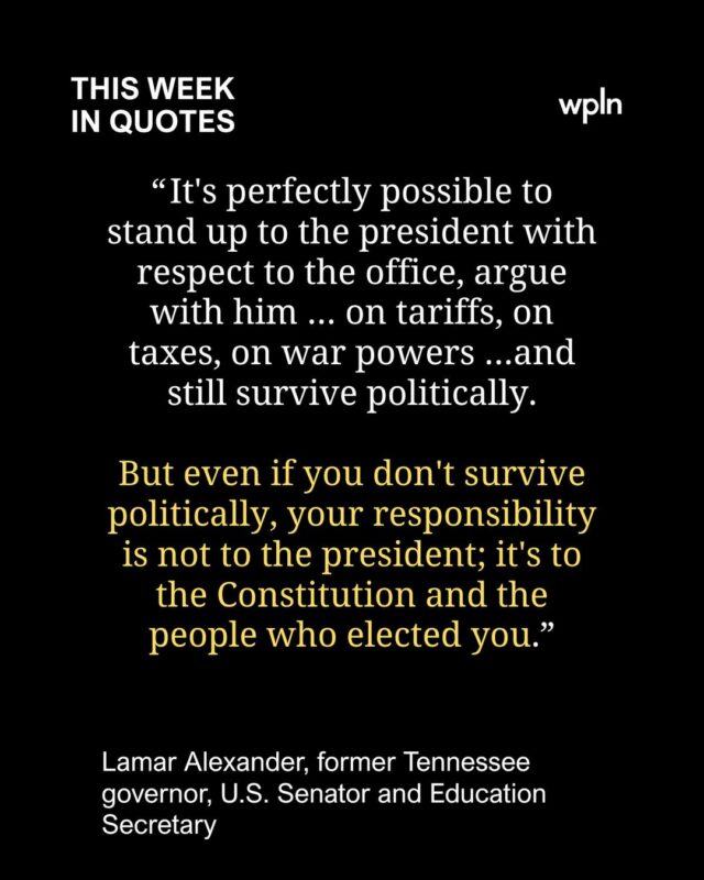 Former U.S. Senator Lamar Alexander talked with our daily show This Is Nashville this week. The fallout from Tennessee’s failed execution of Tony Carruthers continued, as calls for another lethal injection moratorium ramp up. The latest installment of Healthcare Hollow dropped, and it looks at the latest rural hospital closure in Tennessee.

Tap link in bio for our in-depth stories and to sign up for the NashVillager newsletter, a human-powered 5-day-a-week email direct to your inbox with local stories, info, and ticket giveaways.