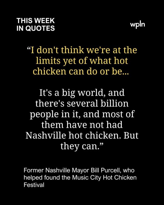 Happy 250th birthday America! Notable quotables from this hot hot hot holiday week ready for swiping. This week includes stories about hot chicken, AI and musicians, hemp farmers, bats (animal, not baseball), and an investigation into Tennessee’s lethal injection program.

Tennessee’s ban on hemp products that produce marijuana-like effects took effect this week and farmers are looking to pivot on their crops. A group of Republican state senators wants Gov. Bill Lee to commission an independent, broad-ranging investigation into Tennessee’s lethal injection program. It wouldn’t be the first time; Lee commissioned one in 2022 after learning the Department of Correction had been failing to test its lethal injection drugs for potency or contaminants. 

Tap link in bio for our in-depth stories and to sign up for the NashVillager newsletter, a human-powered 5-day-a-week email direct to your inbox with local stories, info, and ticket giveaways.