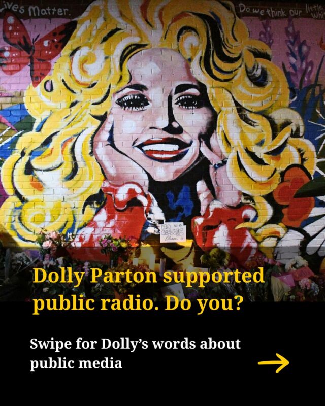 In 2021, Dolly Parton had a message about the importance of public media with NPR. We’re showcasing her quote today, because community support has never been more important. 

After federal funding was cut, leaving a $400,000 hole in our budget, our community held us up. Our journalists never stopped reporting. 

Now Nashville Public Radio has been 100% community funded. No money from Washington. No corporate owner.

Tap link in bio to give now to support the local stories and information that is here for you, because of you.
 
And if you can’t afford to give right now, please engage with this post! Drop a comment about why public radio matters to you and share this post.

Photo:  Marianna Bacallao